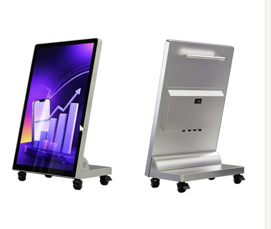 43" Portable Kiosk with Battery