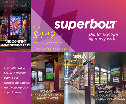 Bundle Deal Enterprise License – Plug & Play Digital Menu Boards