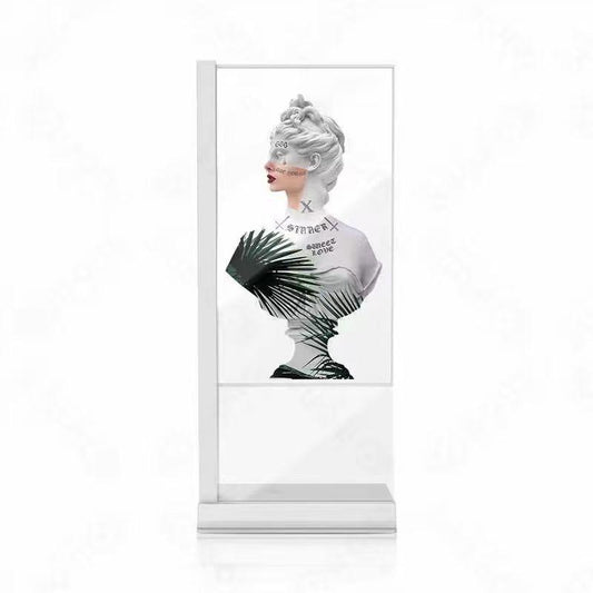 55-Inch Transparent OLED Art Kiosk
